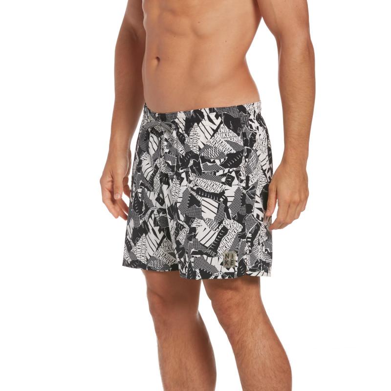 Nike Swim Men's Collage Icon 5" Volley Shorts