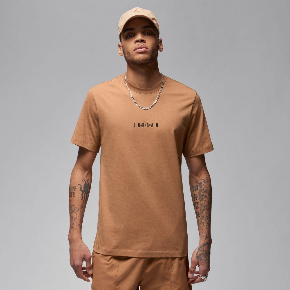 Jordan Air Embroidery Men's Casual T-Shirt