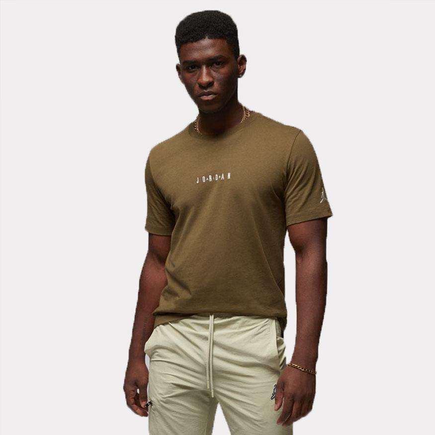 Jordan Air Embroidery Men's Casual T-Shirt