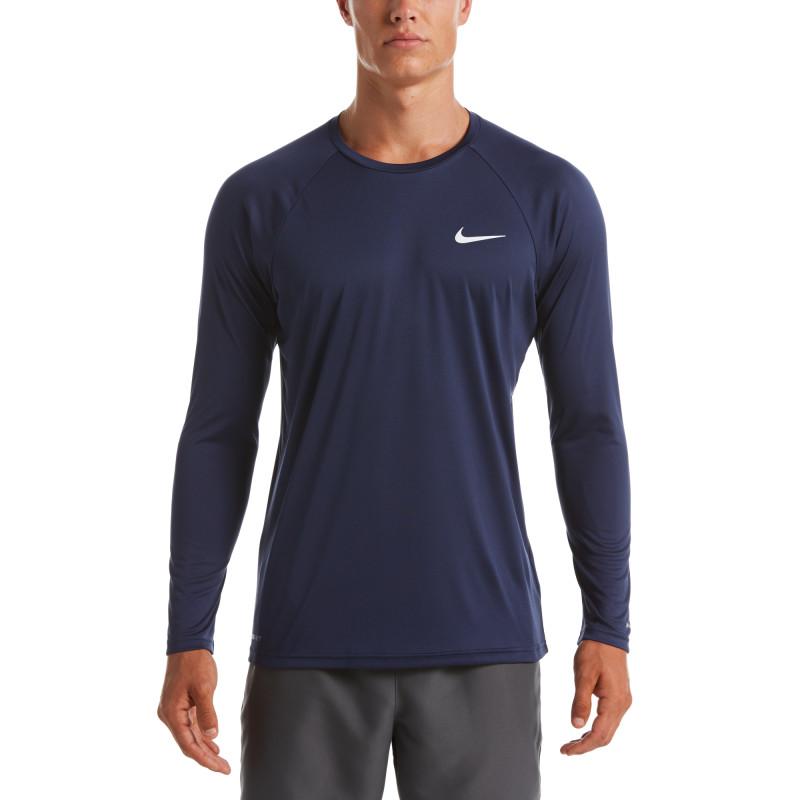 Nike Swim Men's Essential Long Sleeve Hydroguard Top