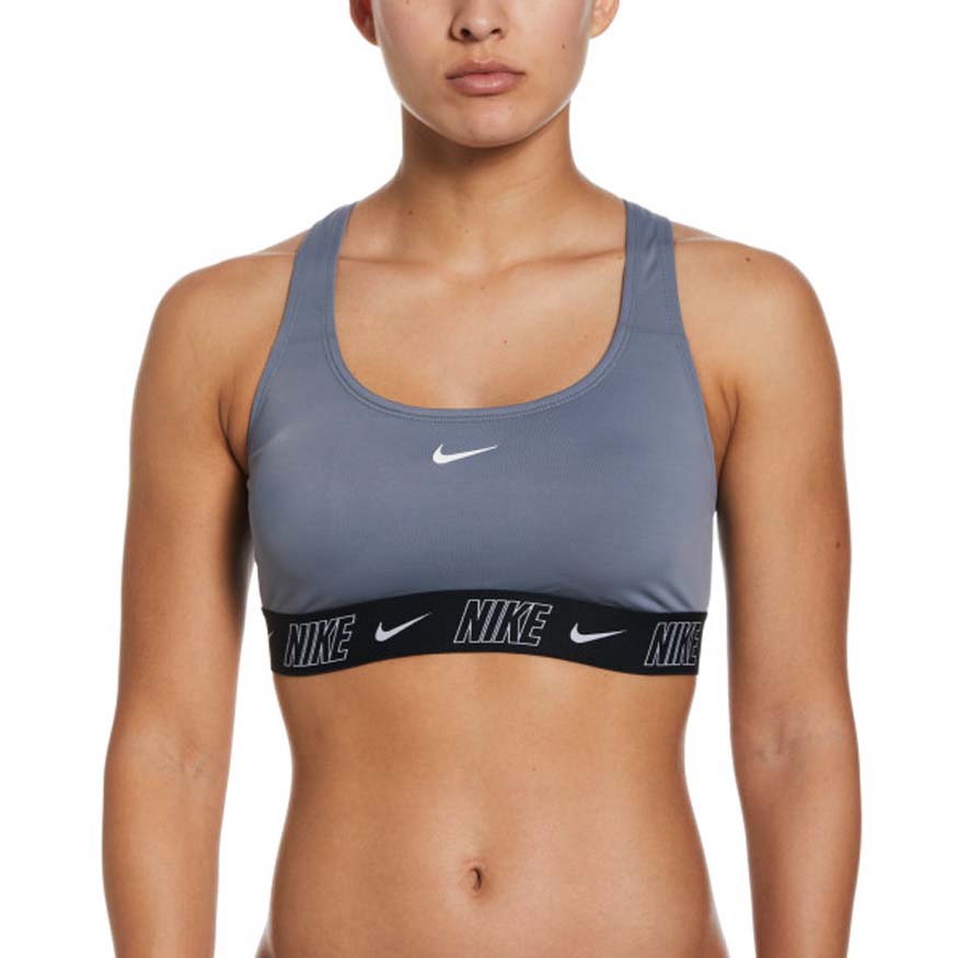 Nike Swim Logo Tape Racerback Women's Bikini Top