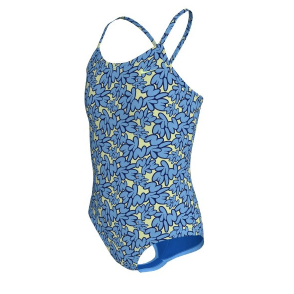 Nike Swim Bubble Script Girls' Crossback One Piece