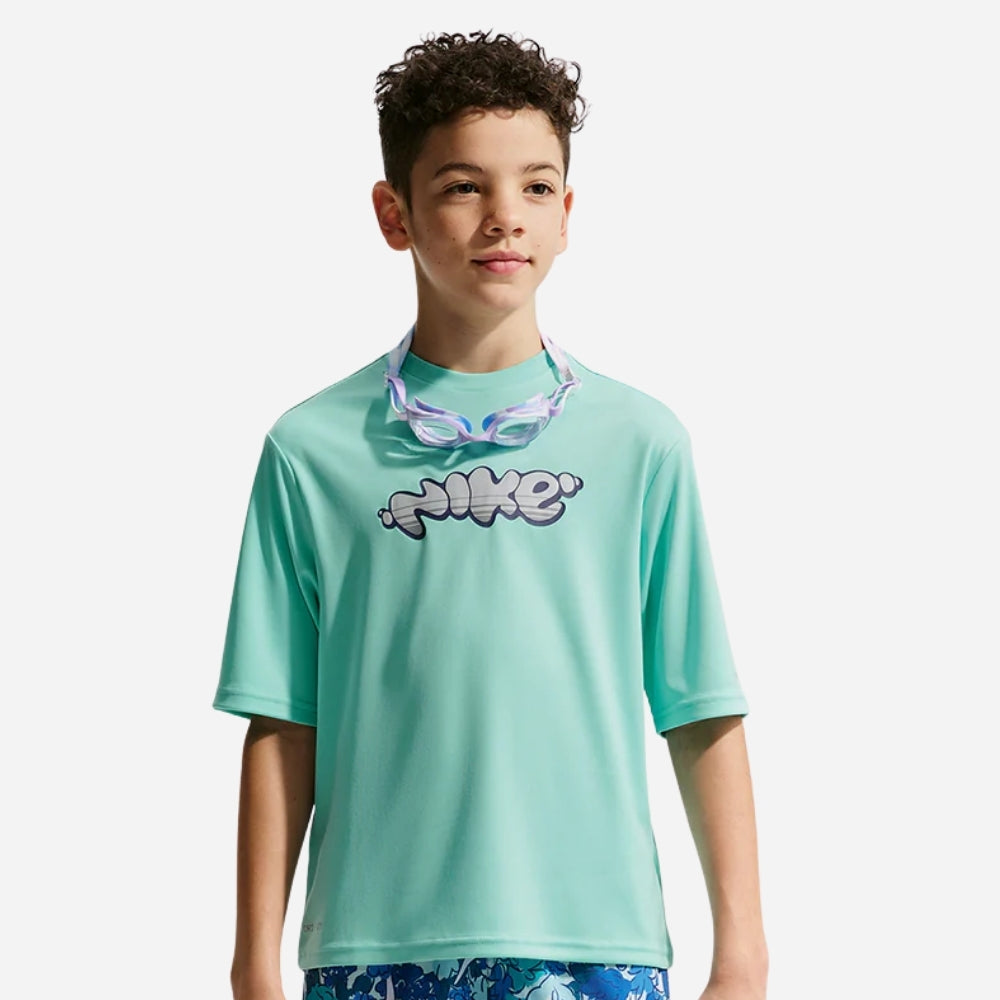 Nike Swim Bubble Boy's Short Sleeve Hydroguard