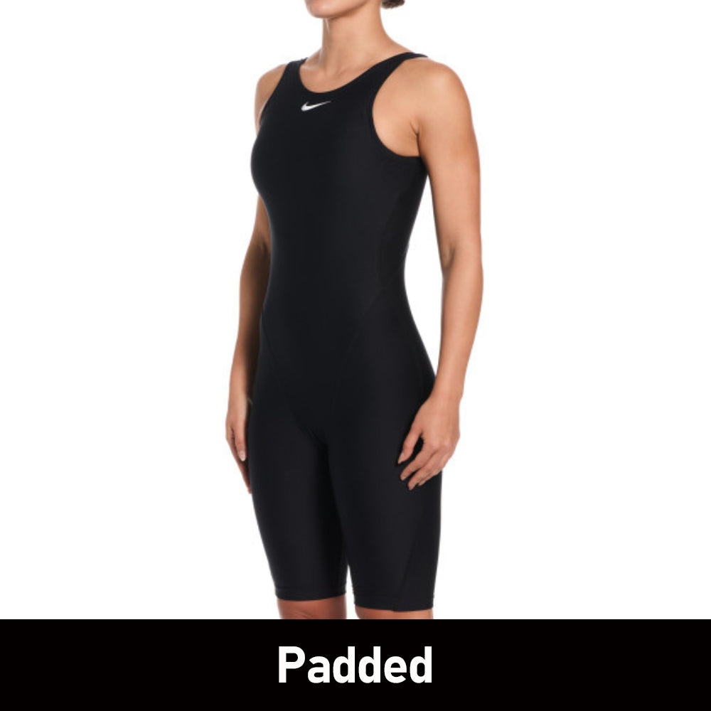 Nike Swim Hydrastrong Solid Women's High Neck Legsuit