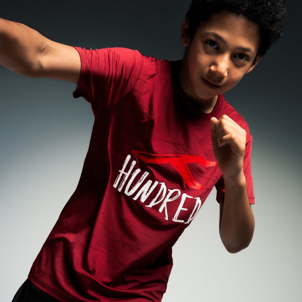 Hundred Signature Unisex Round Neck Tee