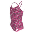 Nike Swim Bubble Script Girls' Crossback One Piece