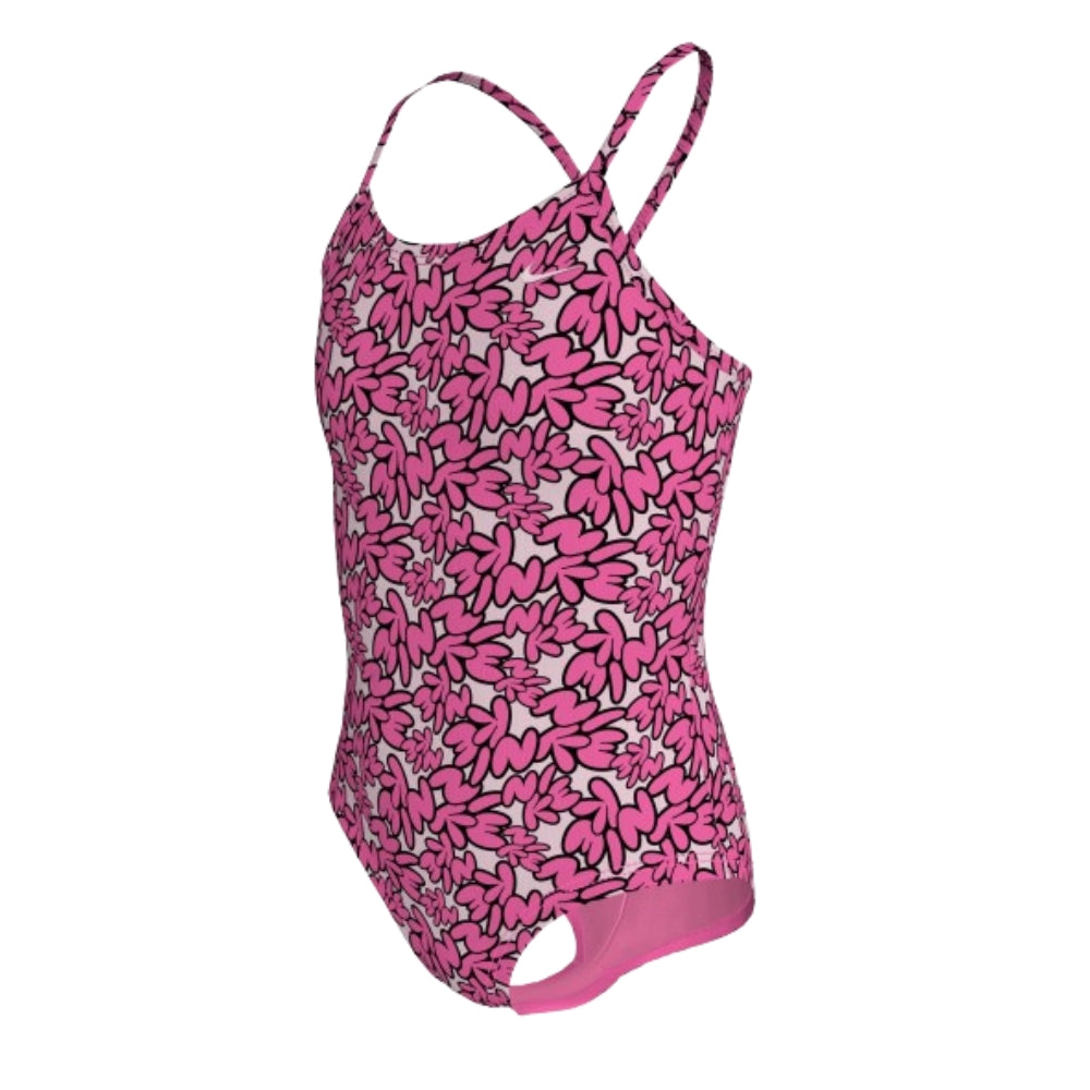 Nike Swim Bubble Script Girls' Crossback One Piece