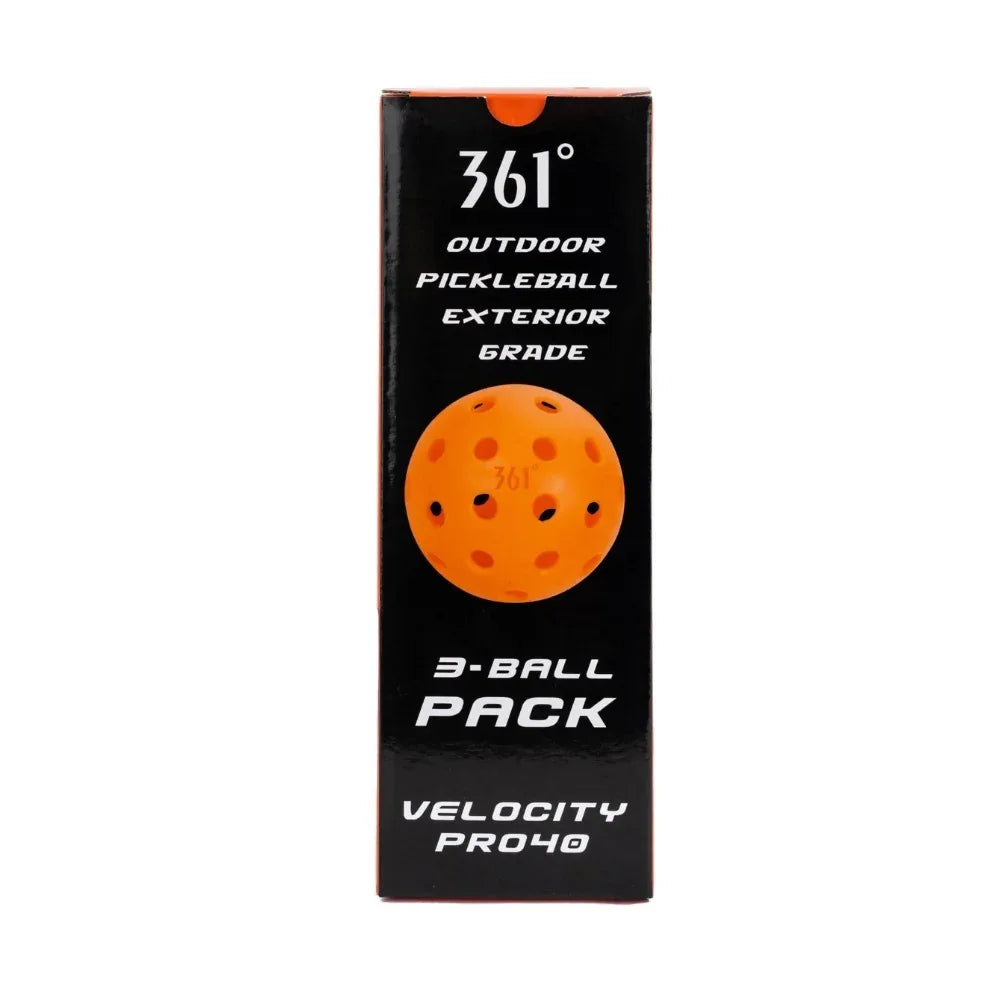 361° Velocity Pro 40 Outdoor Pickleball Ball
