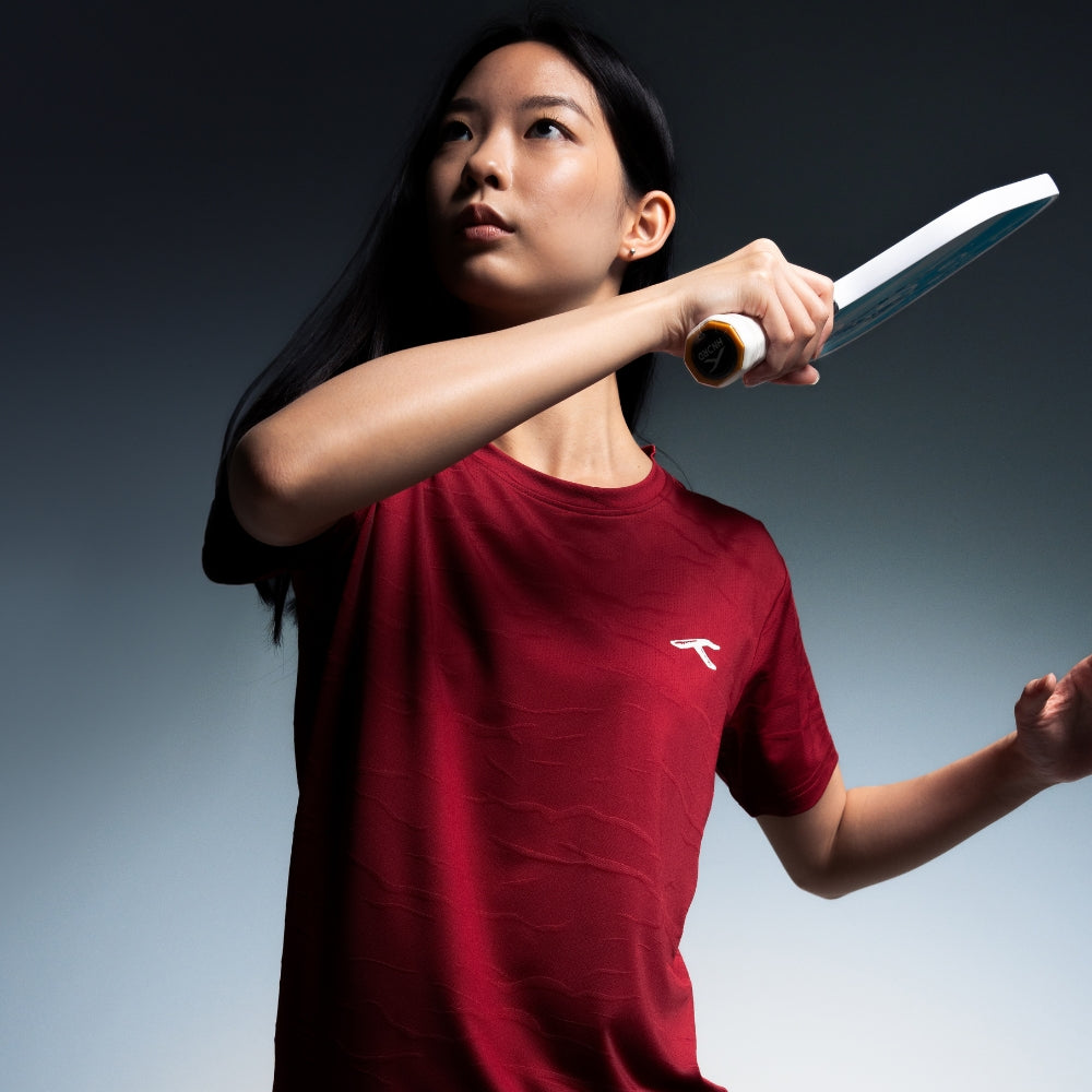 Hundred Textured Unisex Round Neck Tee