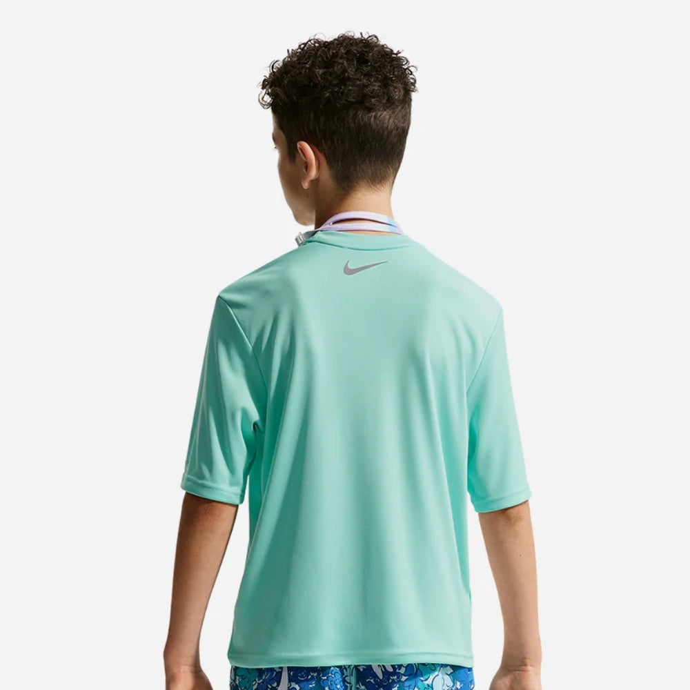 Nike Swim Bubble Boy's Short Sleeve Hydroguard