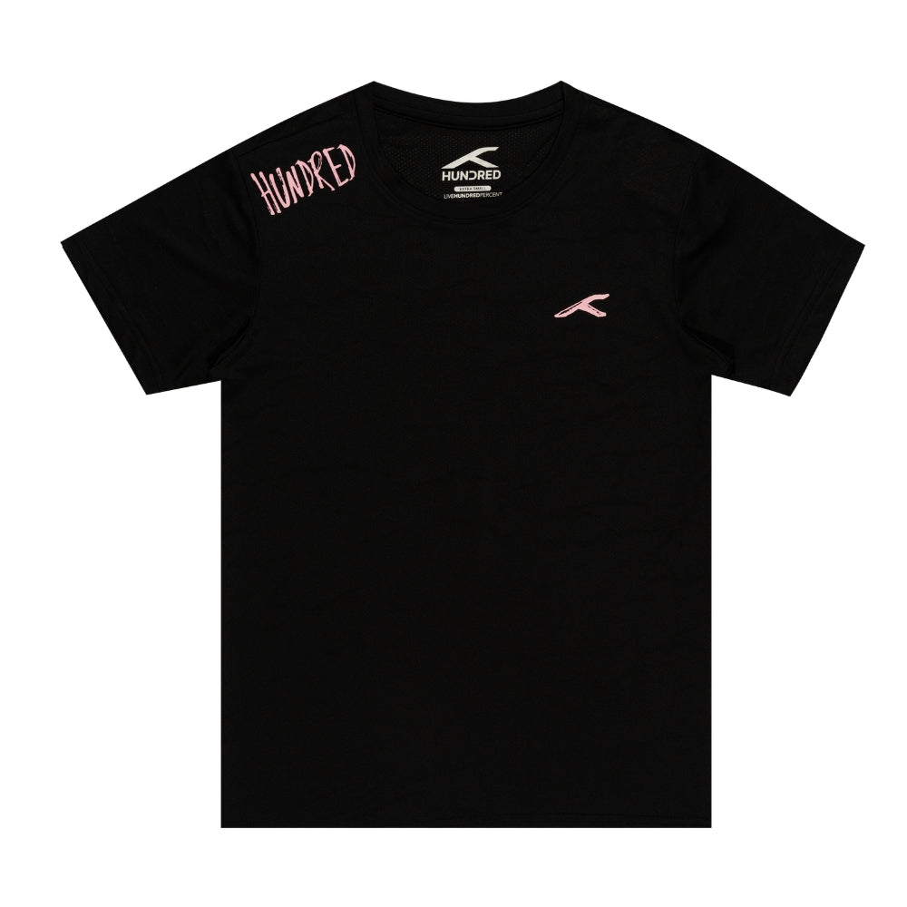 Hundred Textured Unisex Round Neck Tee