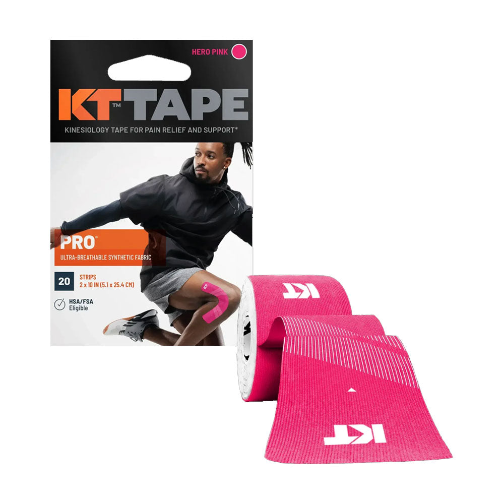 KT TAPE - PRO 20 PRECUT 10'' STRIPS SYNTHETIC