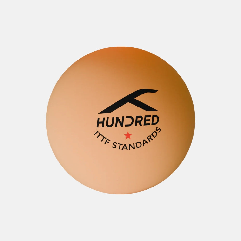 Hundred Training 1-Star Table Tennis Ball (6 in 1)