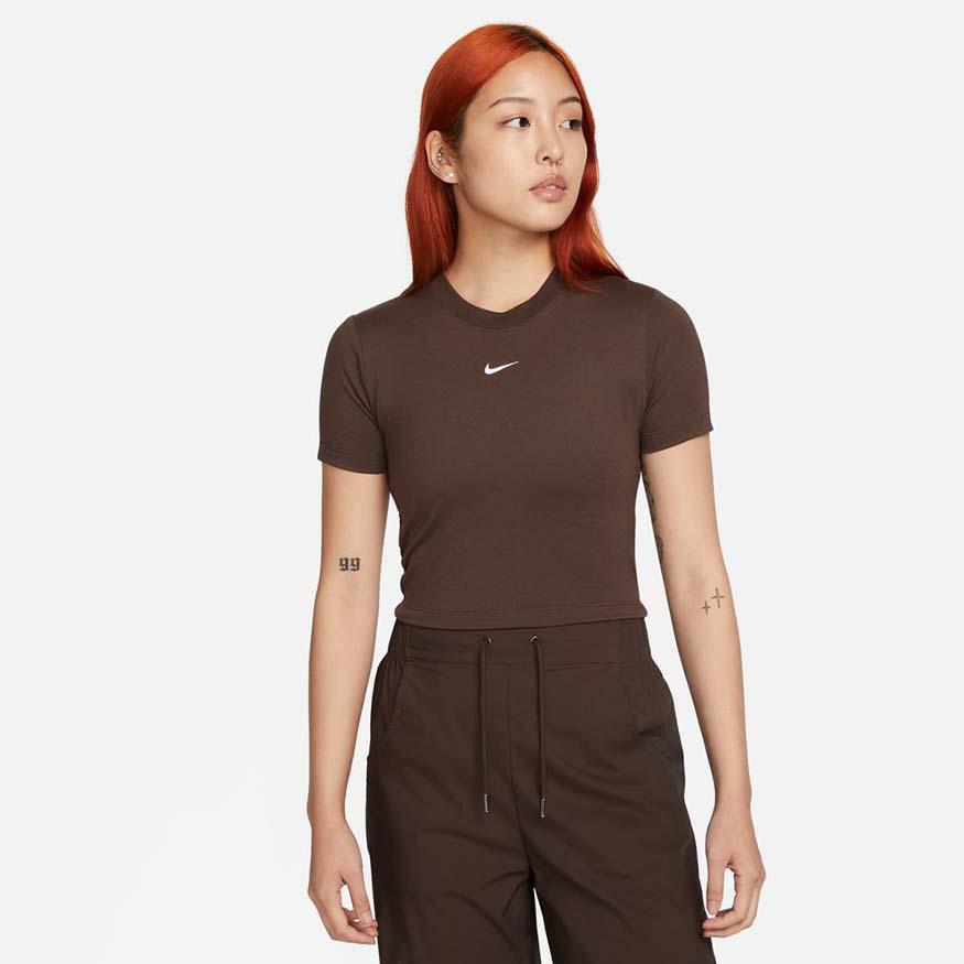 Nike Sportswear Essential Women's Slim-Fit Crop T-Shirt