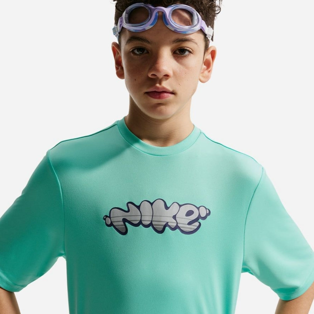 Nike Swim Bubble Boy's Short Sleeve Hydroguard