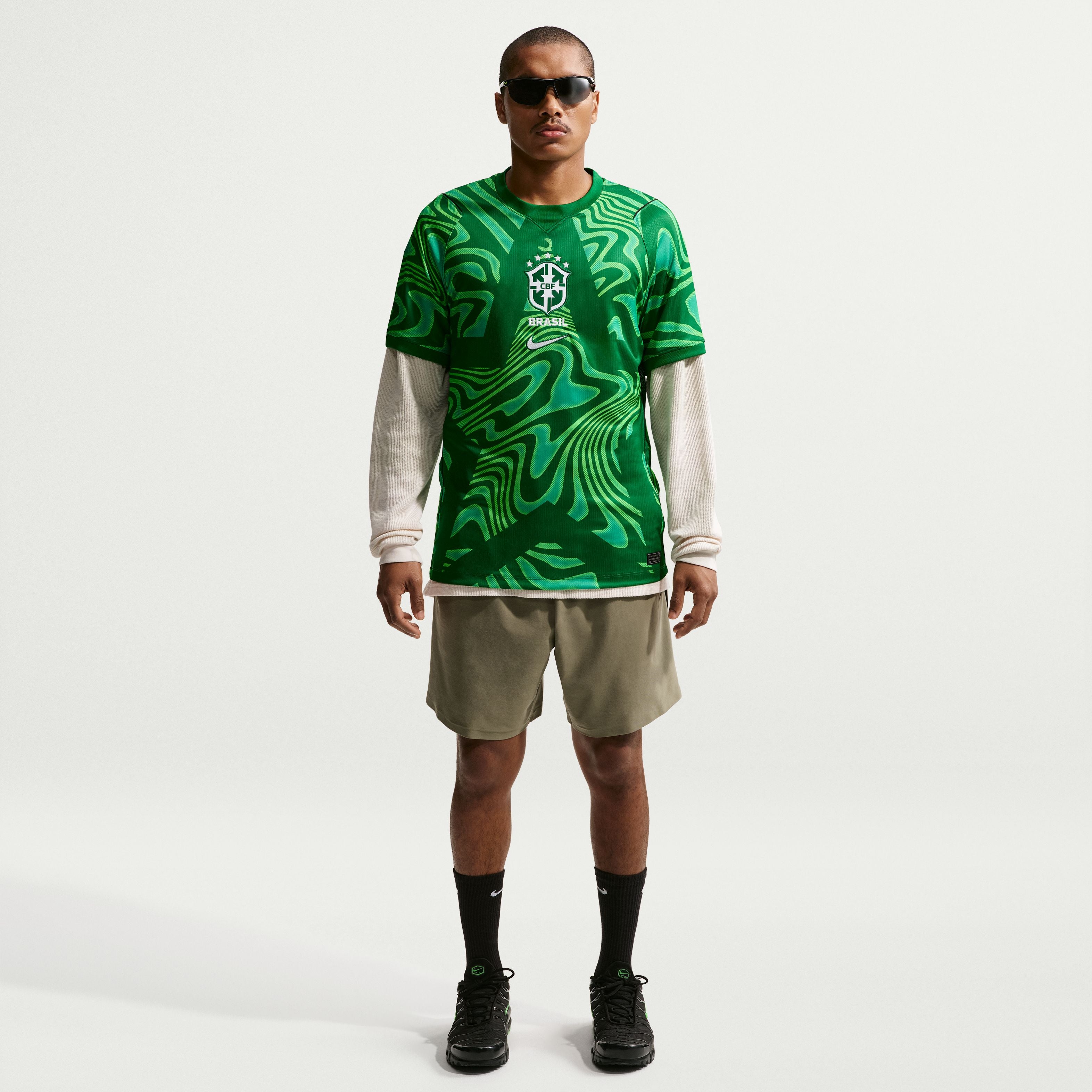 Nike Brazil 2026 Stadium Goalkeeper Men's Jersey