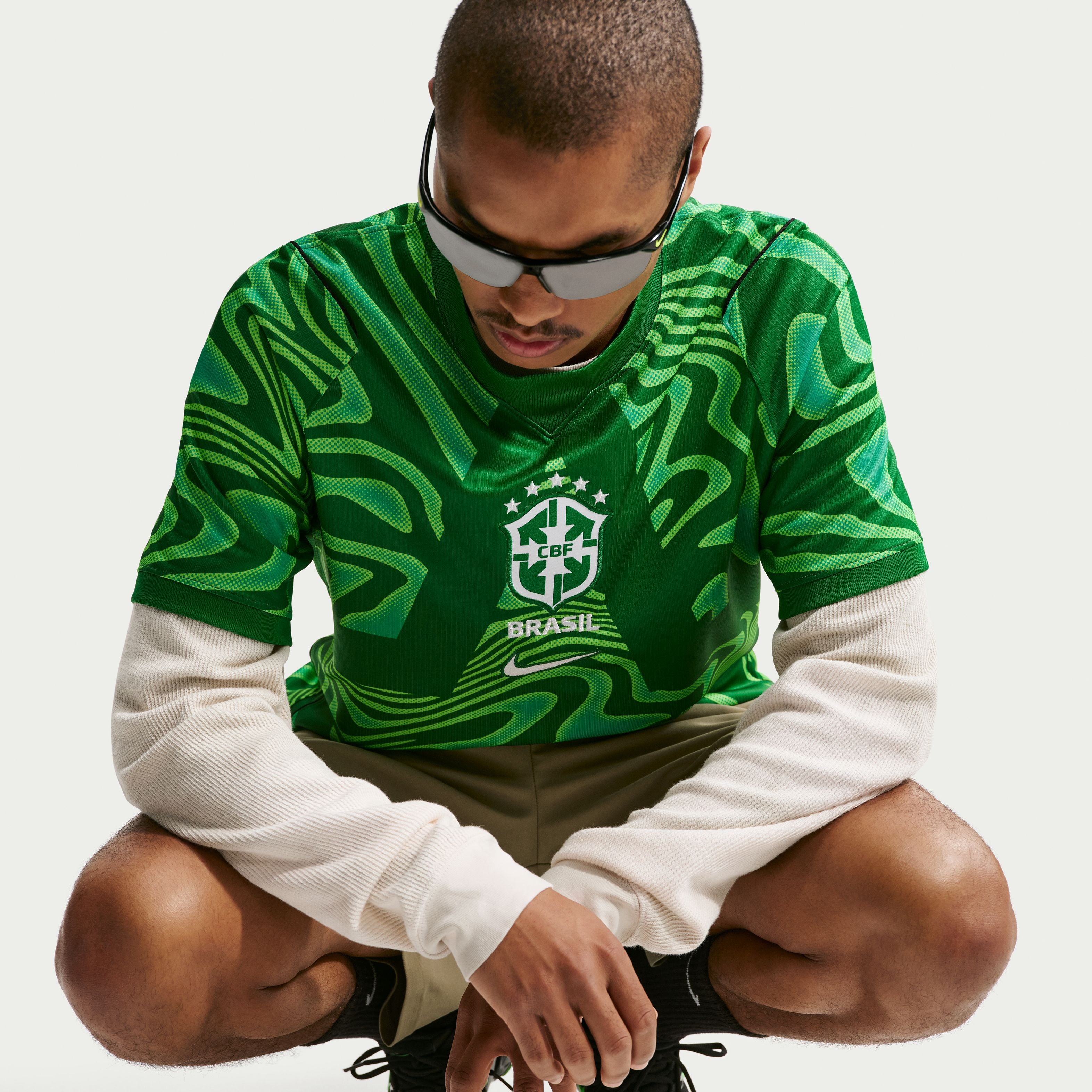 Nike Brazil 2026 Stadium Goalkeeper Men's Jersey