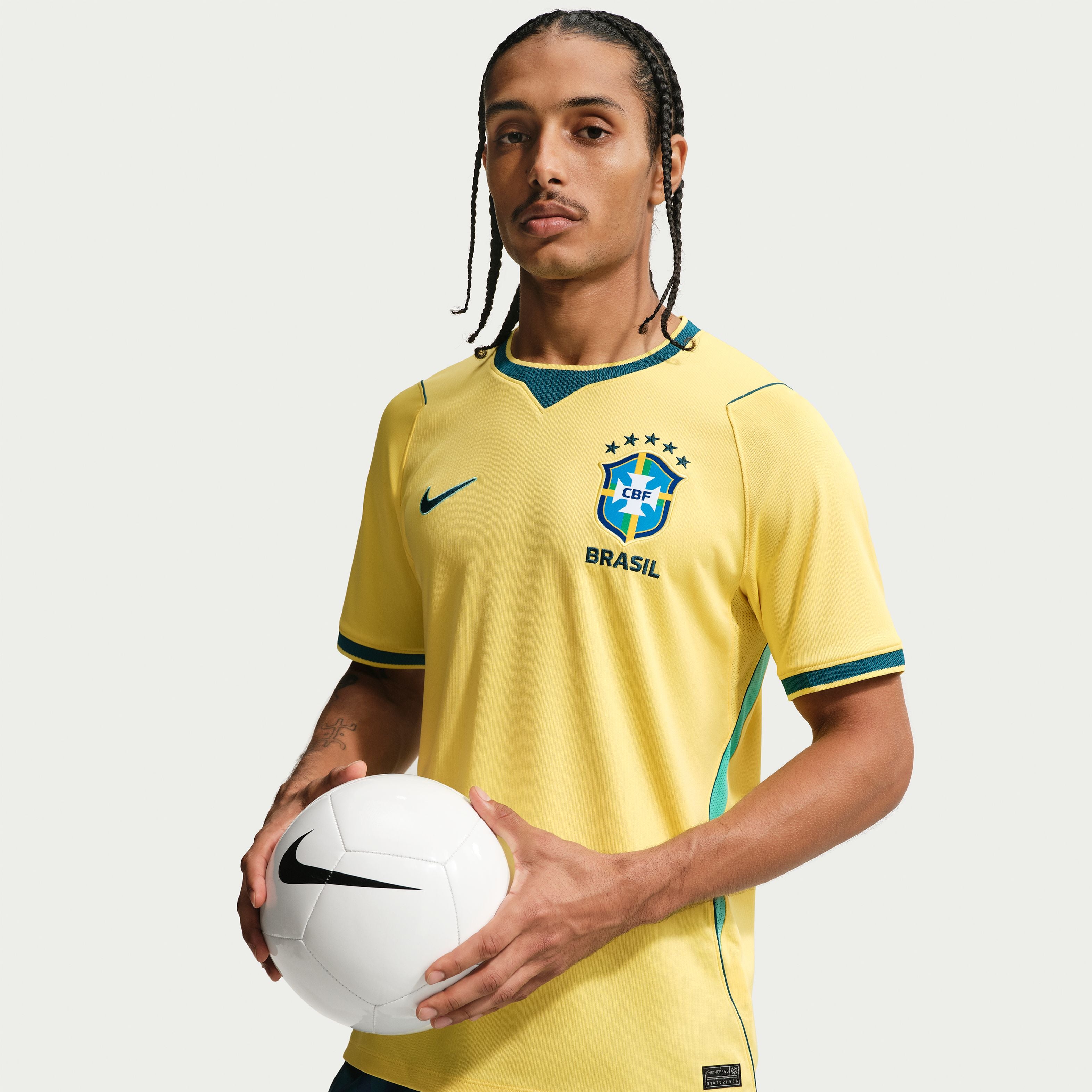 Nike Brazil 2026 Stadium Home Men's Jersey