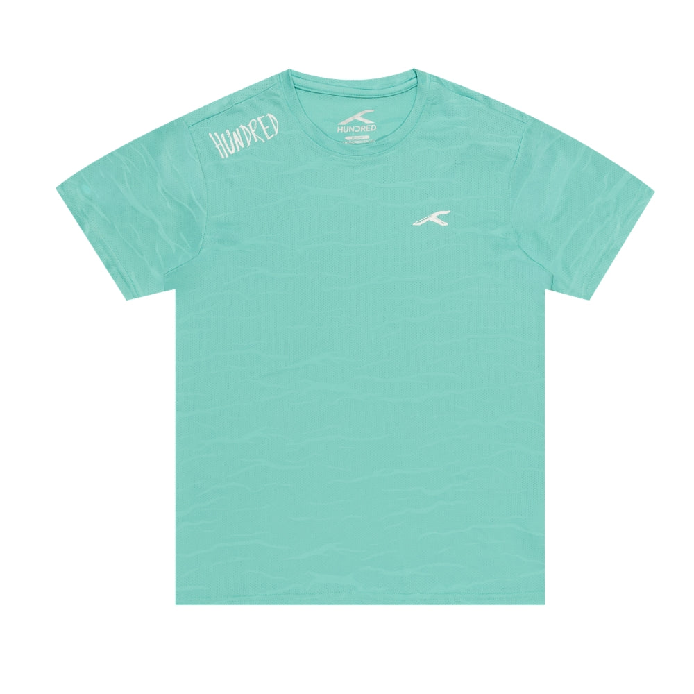 Hundred Textured Unisex Round Neck Tee