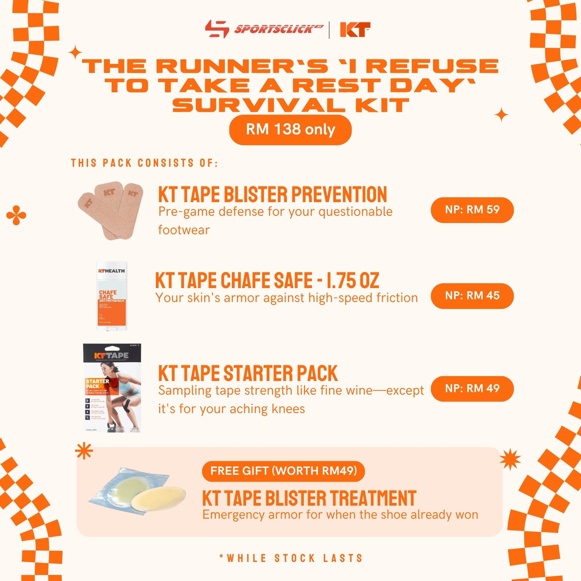 The Runner's 'I Refuse to Take a Rest Day' Survival Kit