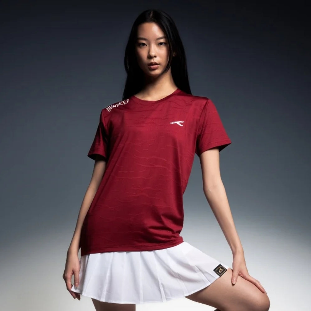 Hundred Textured Unisex Round Neck Tee