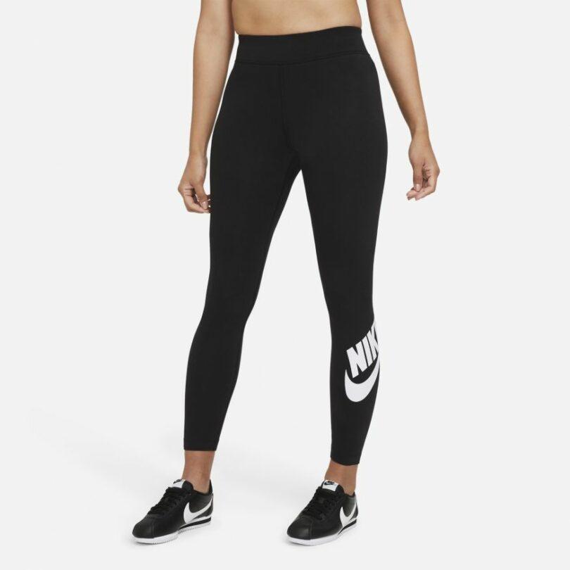 Nike Sportswear Essential Women’s High-Waisted Logo Leggings - SportsClick