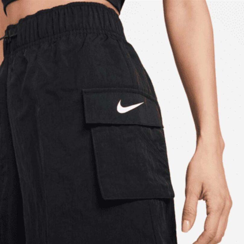 Nike Sportswear Essential Women’s Woven High-Waisted Shorts - SportsClick