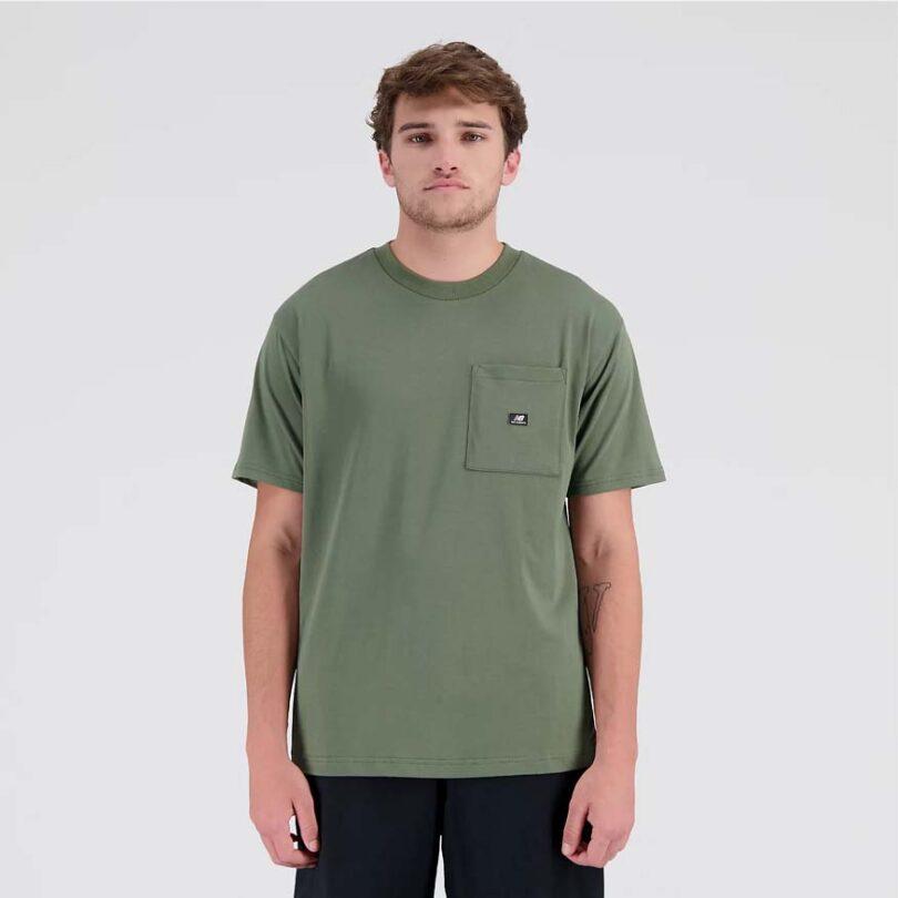 New Balance Essentials Reimagined Men’s Pocket T-shirt - SportsClick
