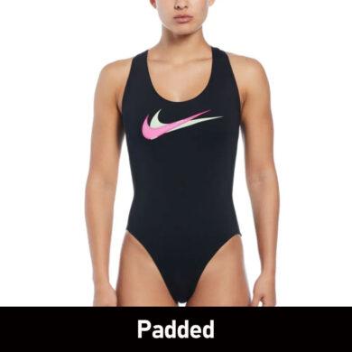 Nike Swim Women's Multi Logo Crossback One Piece