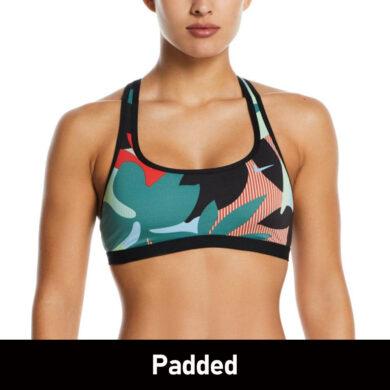 Nike Swim Women's Jungle Floral Racerback Bikini Top