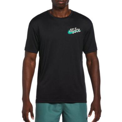 Nike Swim Scribble Patch Men's Short Sleeve Hydroguard Top