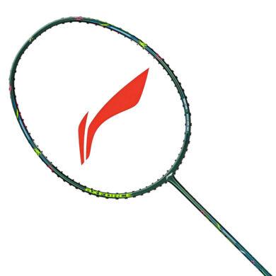 Li-Ning AxForce Cannon Badminton Racquet- Dark Green