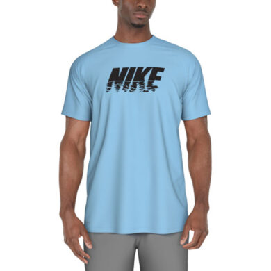 Nike Swim Sunset Logo Men's Short-Sleeve Hydroguard