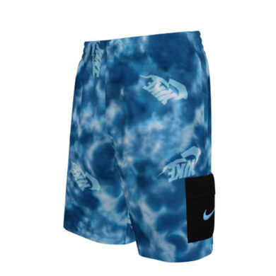 Nike Swim Water Tie Dye Boy's 7" Volley Shorts