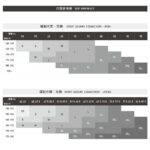 bossini size chart