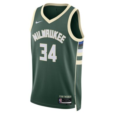 Nike Milwaukee Bucks Icon Edition 2022/23 NBA “Antetokounmpo” Men’s Jersey